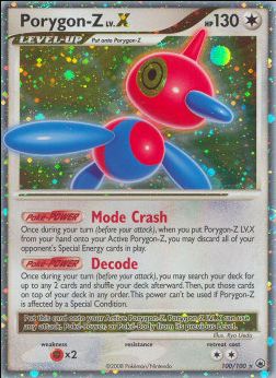 Porygon-Z LV.X (MD 100)