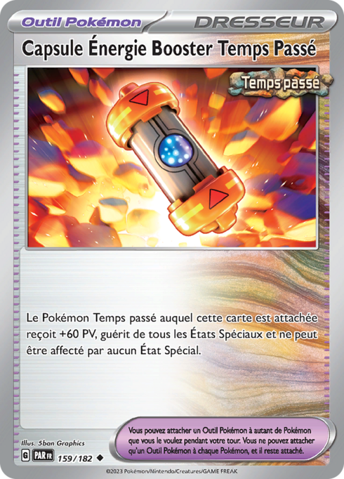 Capsule Énergie Booster Temps Passé