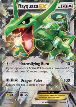 Rayquaza EX (ROS 75)