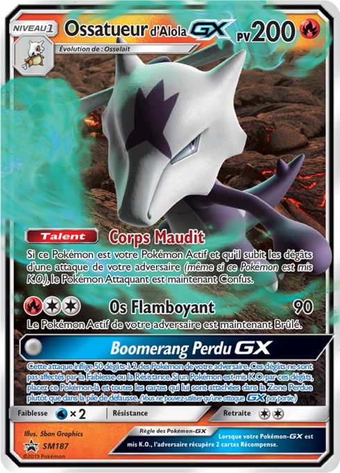 Ossatueur d'Alola GX (SM 187)