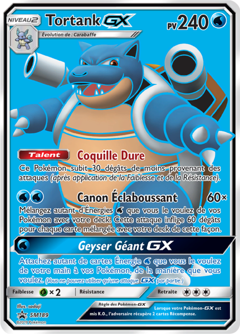 Blastoise GX (SM 189)