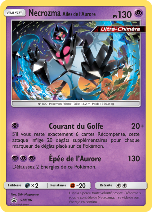 Necrozma Ailes de l'Aurore (SM 106)
