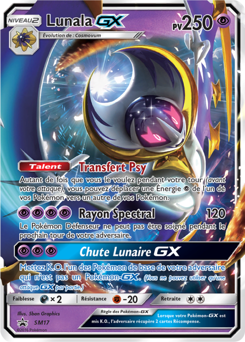 Lunala GX (SM 17)