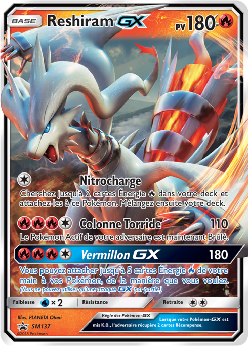 Reshiram GX (SM 137)