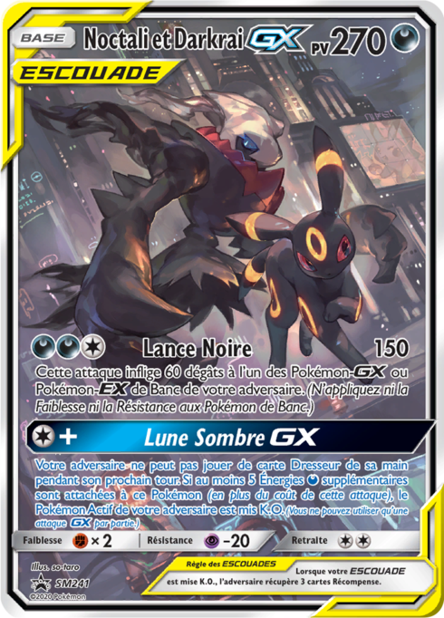 Umbreon & Darkrai GX (SM 241)