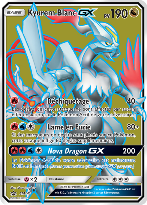 Kyurem Blanc GX (SM 141)