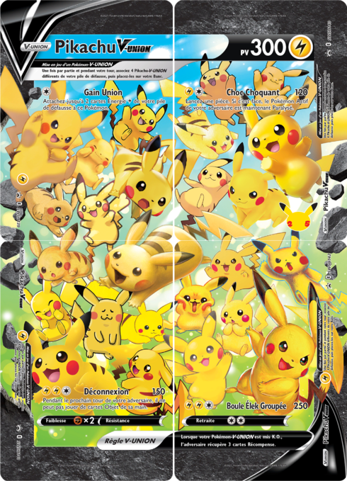 Pikachu V-UNION (SWSH 141)