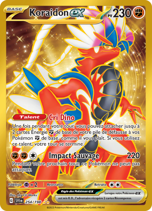 Koraidon ex (SVI 254)