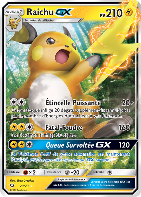 Raichu GX (SLG 29)