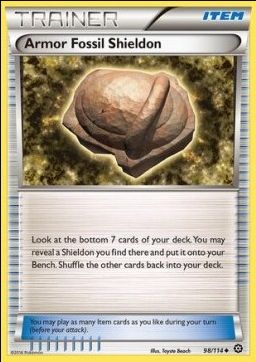 Fossile Armure Dinoclier