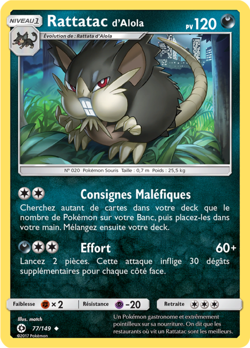 Rattatac d'Alola (SUM 77)