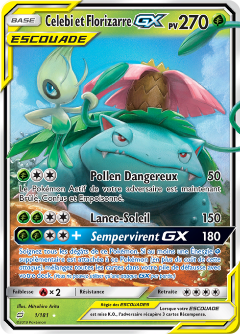 Celebi et Florizarre-GX