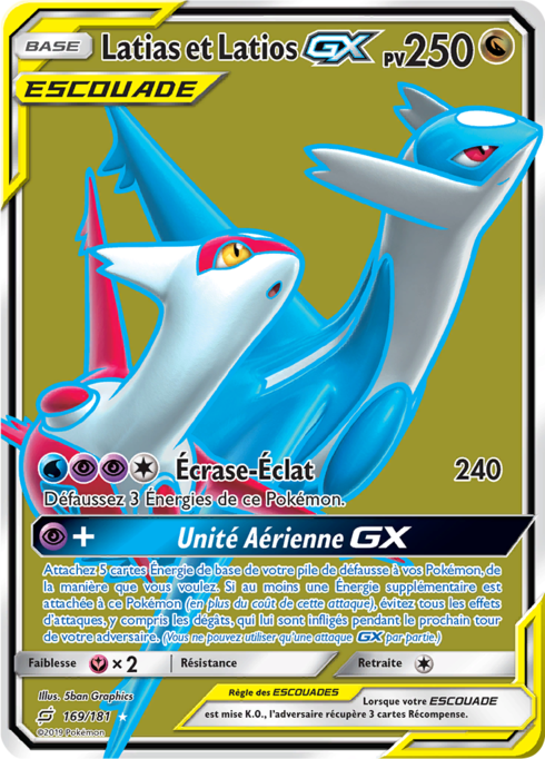 Latias & Latios GX (TEU 169)