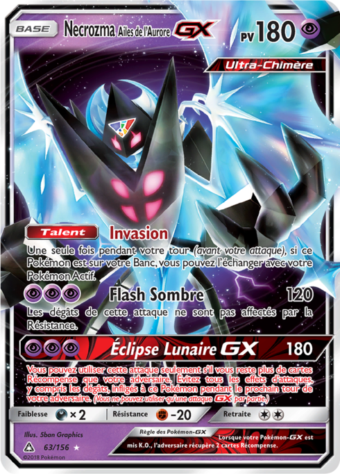 Necrozma Ailes de l'Aurore GX (UPR 63)