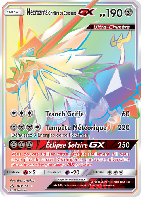 Necrozma Crinière du Couchant-GX