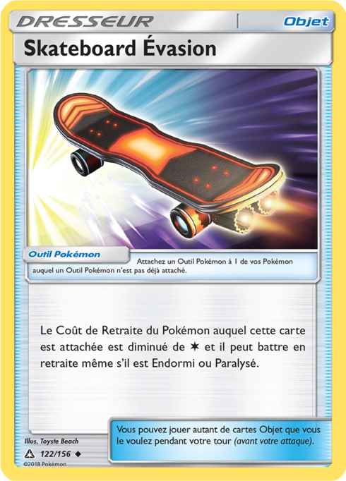 Skateboard Évasion (UPR 122)