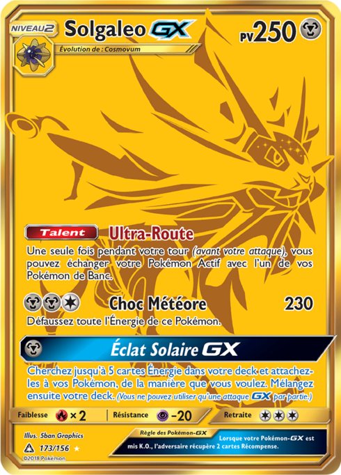 Solgaleo GX (UPR 173)