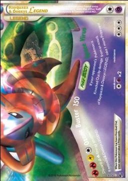 Rayquaza & Deoxys LÉGENDE
