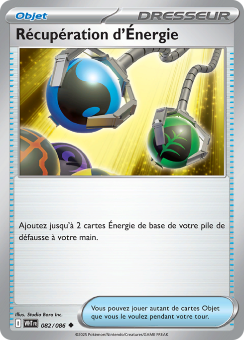 Récupération d'Énergie