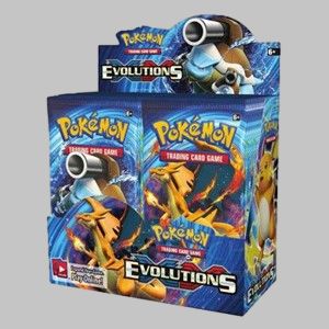 Boite de boosters de Évolutions