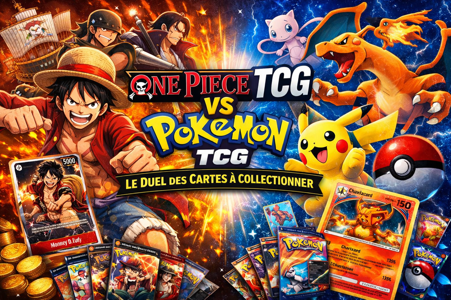 One Piece TCG vs Pokémon TCG : pourquoi les jeux de cartes connaissent un nouvel âge d’or